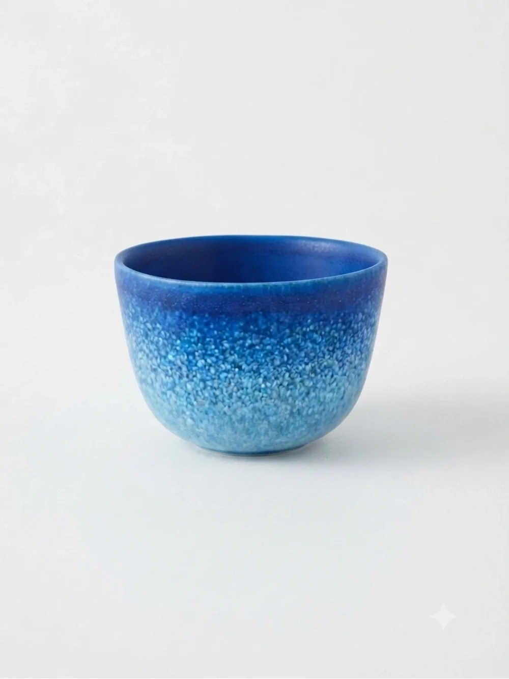 Anthropologie Stoneware Bowl Ombre Blue Dalila Pattern